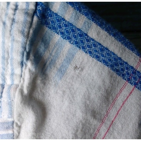 Tommy Bahama Men's XL Striped Short Sleeve Button Down Shirt - Picture 5 of 5